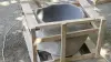 Product image 2 of the product “Basin from Riverstone, Natural surface, polished inside. Length 73 cm, Width 65 cm, Height 45 cm, Depth 32 cm. ”
